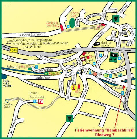 Ortsplan St.Martin